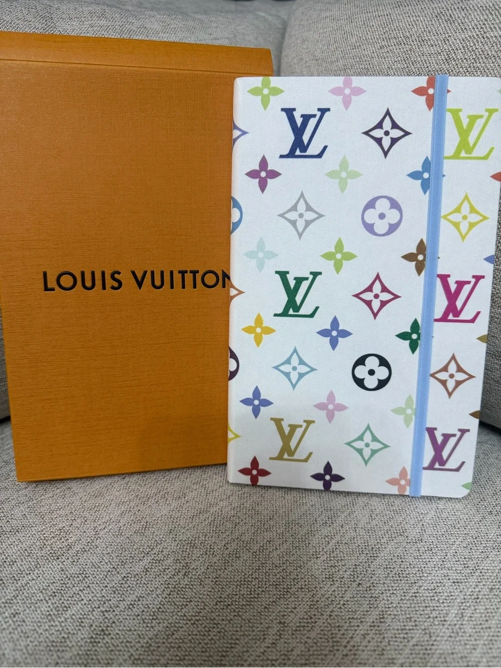 NEW - Louis Vuitton x Murakami - LV x TM Monogram Multicolore Jane Notebook MM
